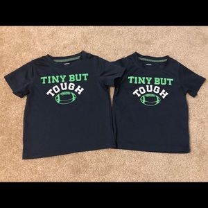 ***TWINNING*** boys matching shirts in 18 & 24 mo